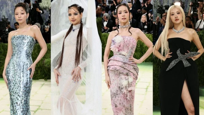 BLACKPINK Bersinar Di Met Gala 2026, Datang Kompak Semua
