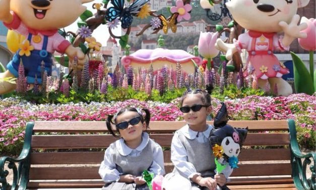 Liburan Impian! Ameena Dan Azura Di Everland Theme Park