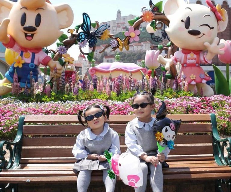 Liburan Impian! Ameena Dan Azura Di Everland Theme Park