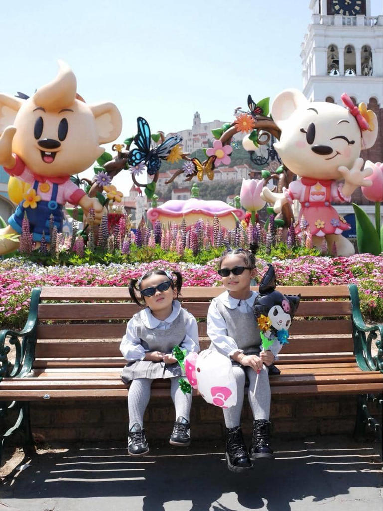 Liburan Impian! Ameena Dan Azura Di Everland Theme Park