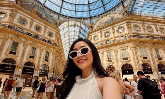 Cantik Maksimal! Febby Rastanty Eksplor Milan & Gaya Menawan