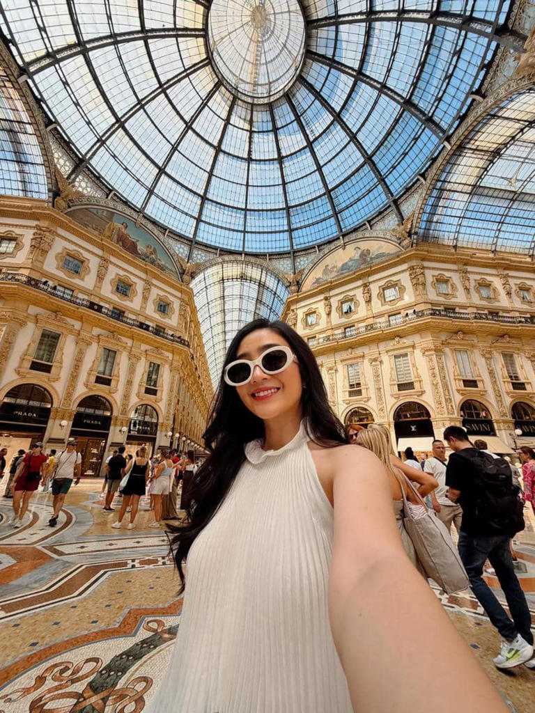 Cantik Maksimal! Febby Rastanty Eksplor Milan & Gaya Menawan