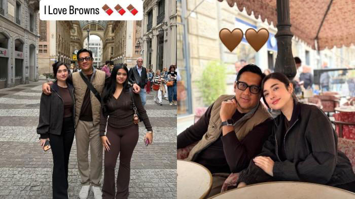Kompak! Andre Dan Amanda Bulan Madu Di Italia, Bersama Arlova